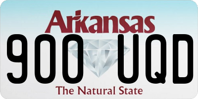 AR license plate 900UQD