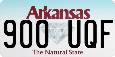 AR license plate 900UQF