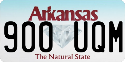 AR license plate 900UQM