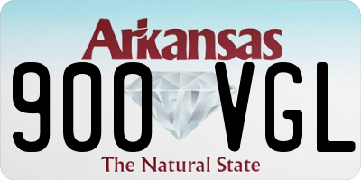 AR license plate 900VGL