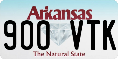 AR license plate 900VTK