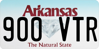 AR license plate 900VTR