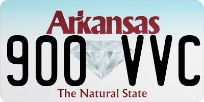 AR license plate 900VVC