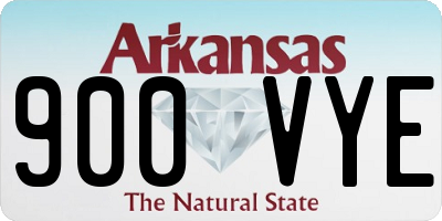 AR license plate 900VYE