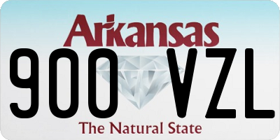 AR license plate 900VZL