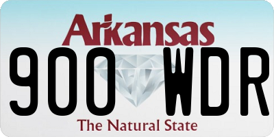AR license plate 900WDR