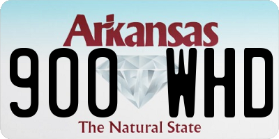 AR license plate 900WHD