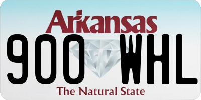 AR license plate 900WHL