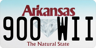 AR license plate 900WII