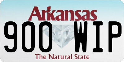 AR license plate 900WIP
