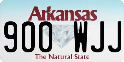 AR license plate 900WJJ