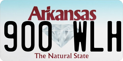AR license plate 900WLH