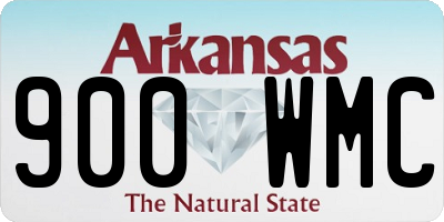 AR license plate 900WMC