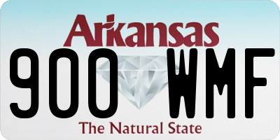 AR license plate 900WMF