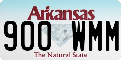 AR license plate 900WMM