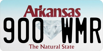AR license plate 900WMR