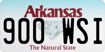 AR license plate 900WSI