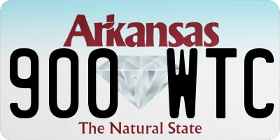 AR license plate 900WTC