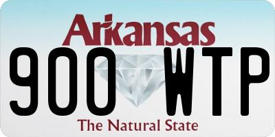 AR license plate 900WTP