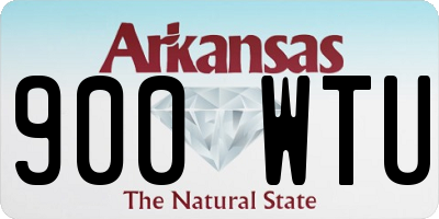 AR license plate 900WTU