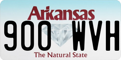 AR license plate 900WVH