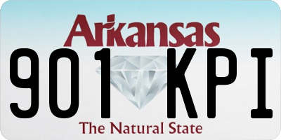 AR license plate 901KPI