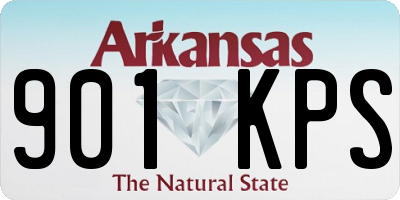 AR license plate 901KPS