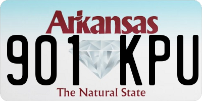 AR license plate 901KPU
