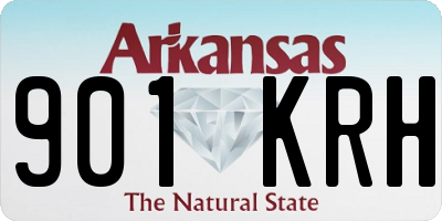 AR license plate 901KRH