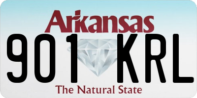 AR license plate 901KRL