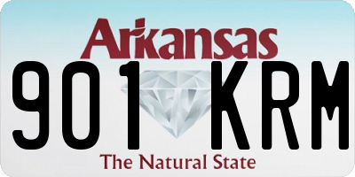 AR license plate 901KRM