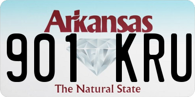AR license plate 901KRU