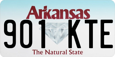 AR license plate 901KTE