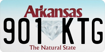 AR license plate 901KTG