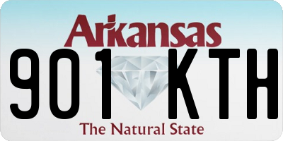 AR license plate 901KTH