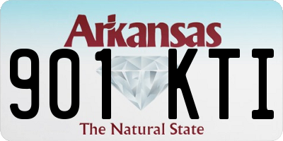 AR license plate 901KTI