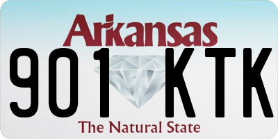 AR license plate 901KTK