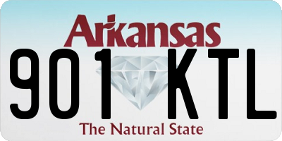 AR license plate 901KTL