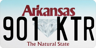 AR license plate 901KTR
