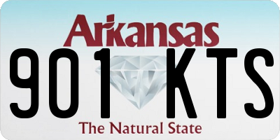 AR license plate 901KTS