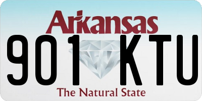 AR license plate 901KTU