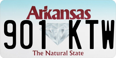 AR license plate 901KTW