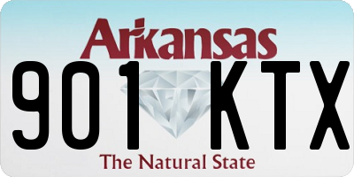 AR license plate 901KTX