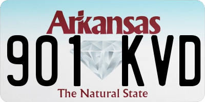 AR license plate 901KVD