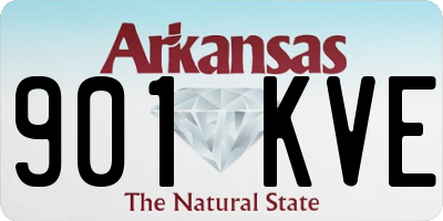 AR license plate 901KVE
