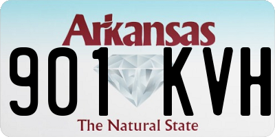 AR license plate 901KVH