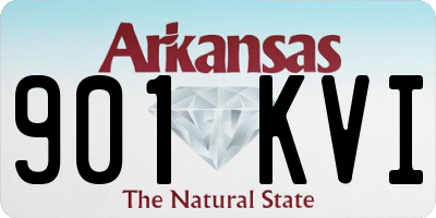 AR license plate 901KVI