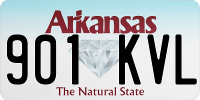 AR license plate 901KVL