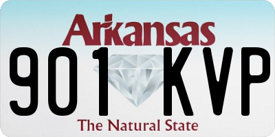 AR license plate 901KVP