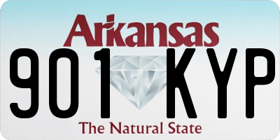 AR license plate 901KYP